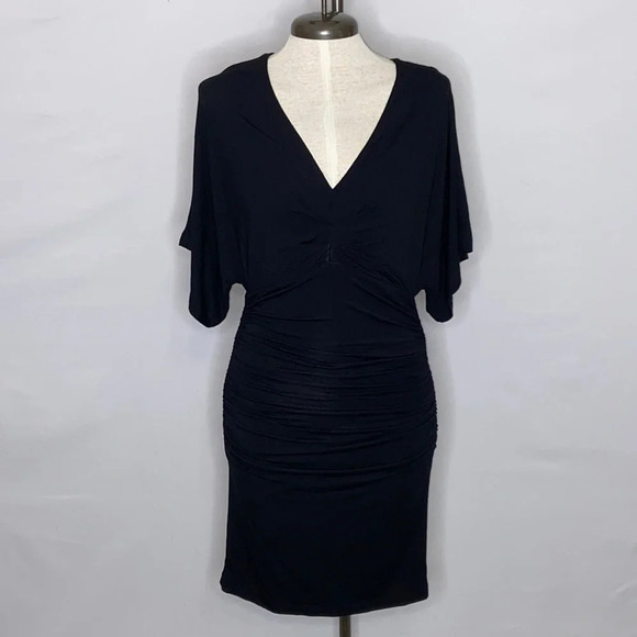 Tracy Reese Fitted Dolman Dress in Black - Medium - Picture 1 of 8